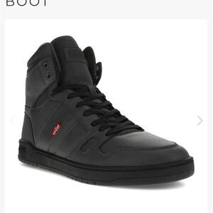 LEVI’S BB‎ HI NL - SNEAKER BOOT BLACK SZ 8.5  NWT IN PACKAGING